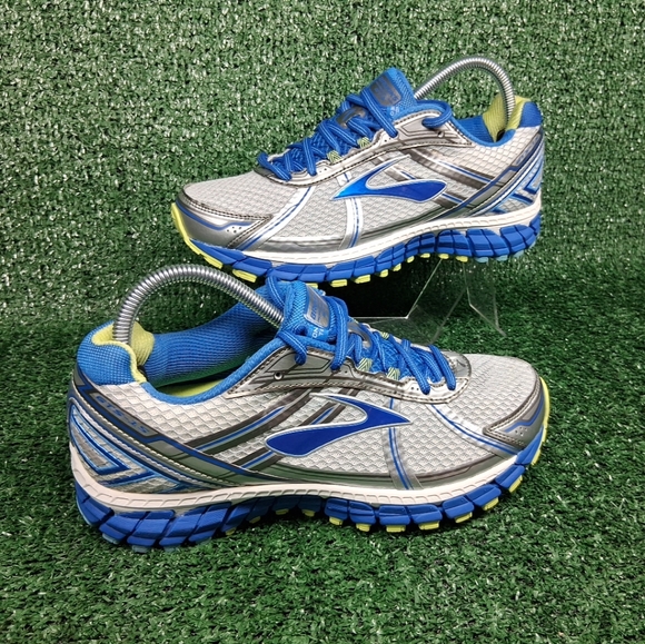Brooks Adrenaline GTS 15 Shoes - Brooks Adrenaline GTS 15 Sneakers Shoes Womens 9D Blue Gray 1201741B179 Ladies